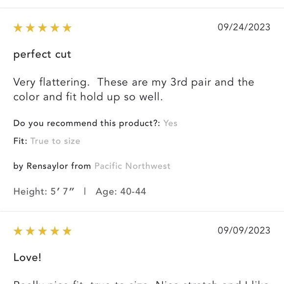 Paige Hoxton Jeans. Black. Size 30. - Picture 9 of 9